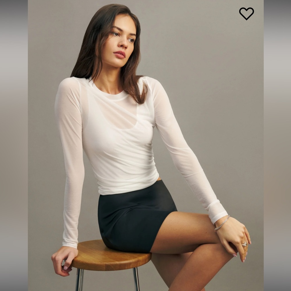 Reformation Seline Knit Top